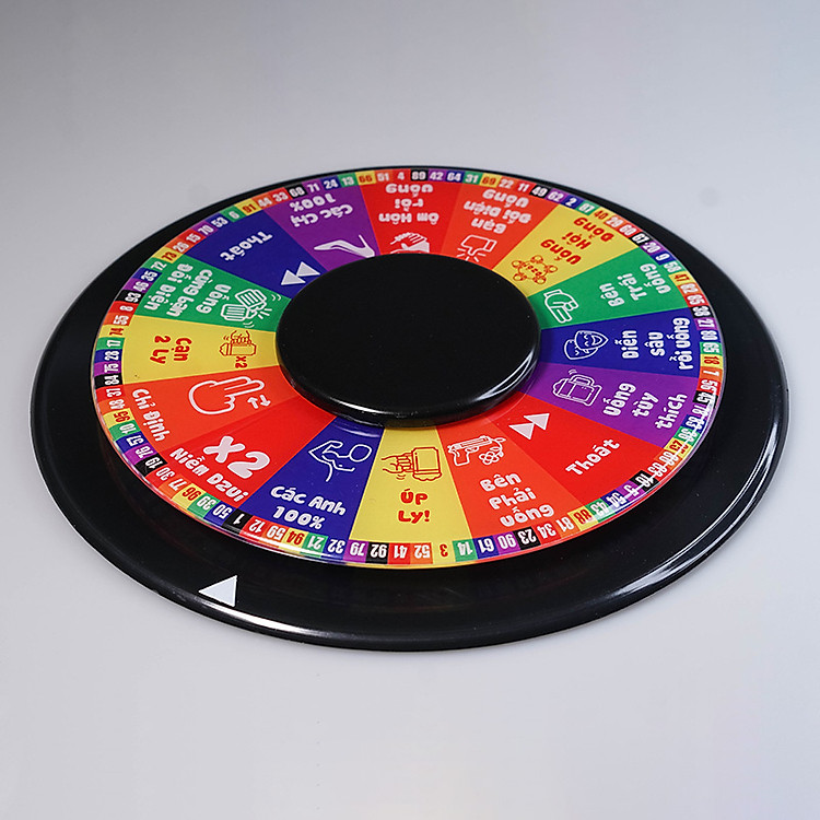 Vòng quay ăn nhậu uống bia - Nhựa cứng trục quay bạc đạn siêu bền