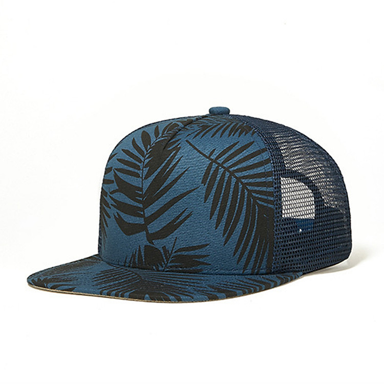 Mũ snapback lưới Palm xanh