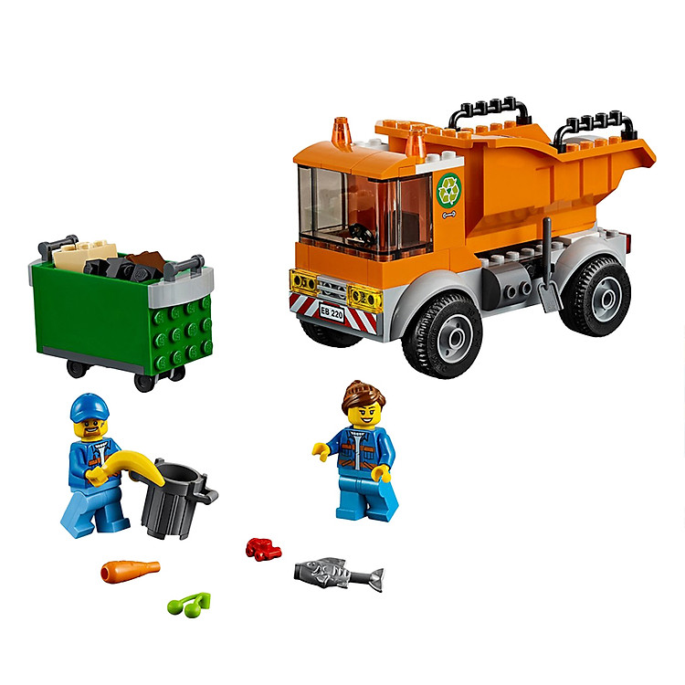 Mua Mô hình Lego City - Xe Tải Chở Rác Chính hãng Tiết kiệm - Hình ảnh 3