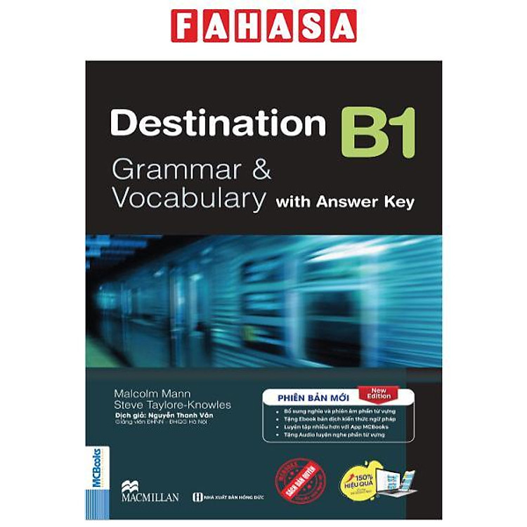 Tại Newshop: Destination B1 - Grammar And Vocabulary With Answer Key (Tái Bản)
