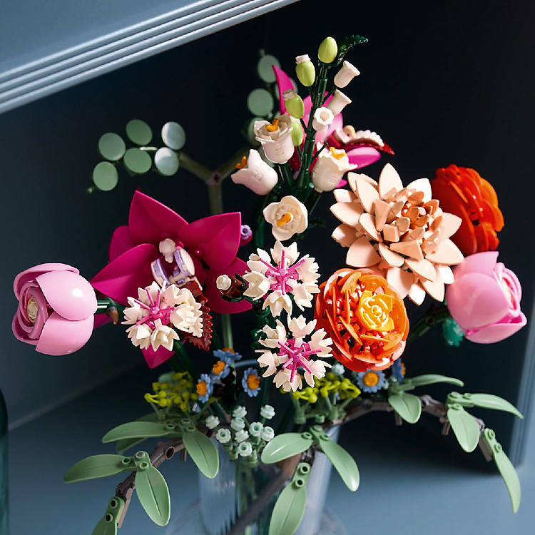 LEGO BOTANICALS 10342 Bó Hoa Lắp Ráp Chính hãng Giá tốt - Hình ảnh 4