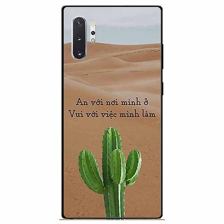 Ốp lưng in cho Samsung Note 10 Plus Mẫu An Với Nơi Mình Ở