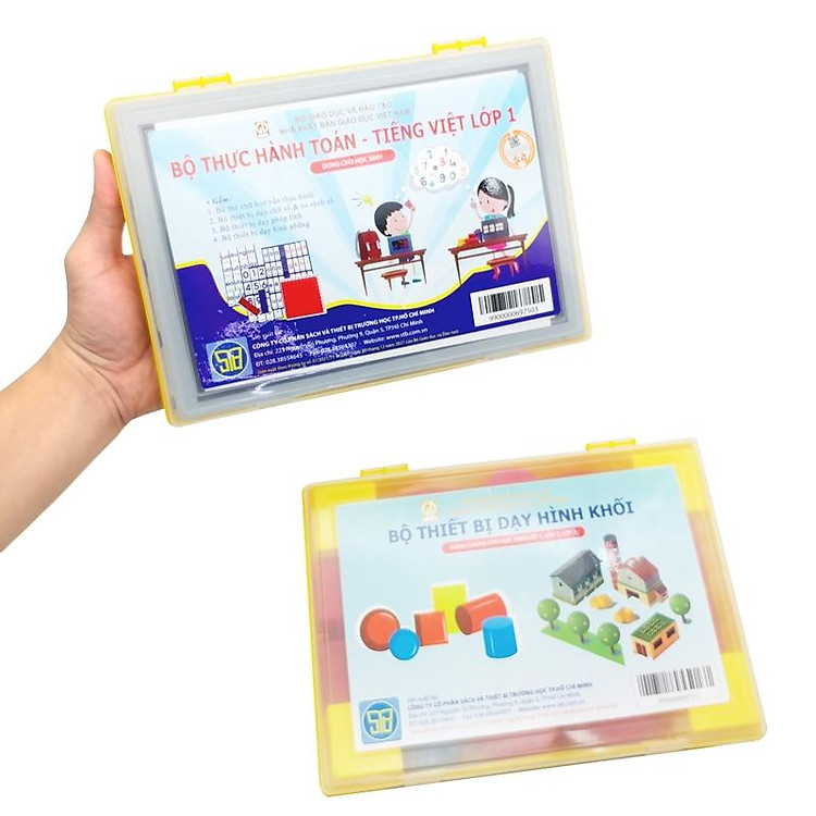 Bộ Hộp Thực Hành Toán Và Tiếng Việt Lớp 1 - Ảnh 7