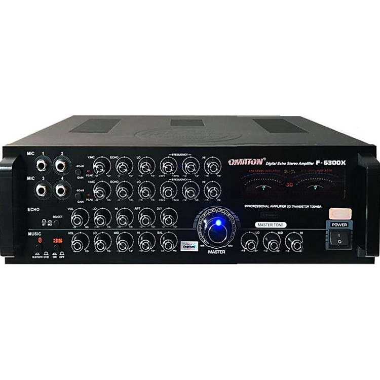 Amply Karaoke Bluetooth 20 sò lớn Omaton F-6300X - Hàng chính hãng