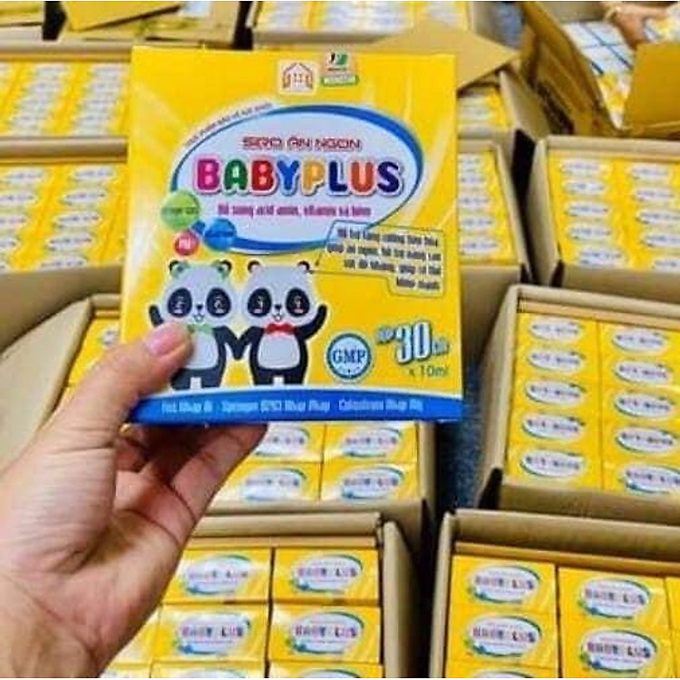 Siro Ăn Ngon Baby Plus - Tăng Cân, Tiêu Hóa Tốt Tin cậy Ưu đãi - Hình ảnh 3