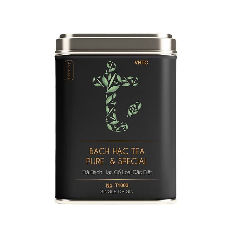 Trà xanh Trung du trồng hạt | Hương cốm non - vị đậm ngọt hậu sâu | Pha được 5 nước | Hộp thiếc thiết kế riêng 100g | Xuất khẩu quốc tế Chứng nhận hữu cơ USDA Organic |