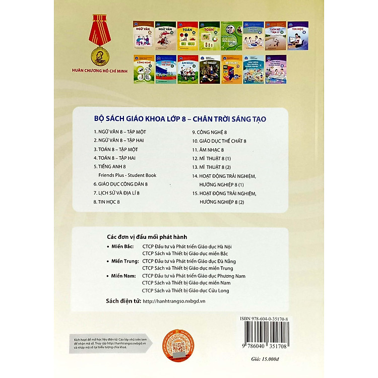 Toán 8 - Tập 2 (Chân Trời Sáng Tạo) (2023) - Ảnh 5