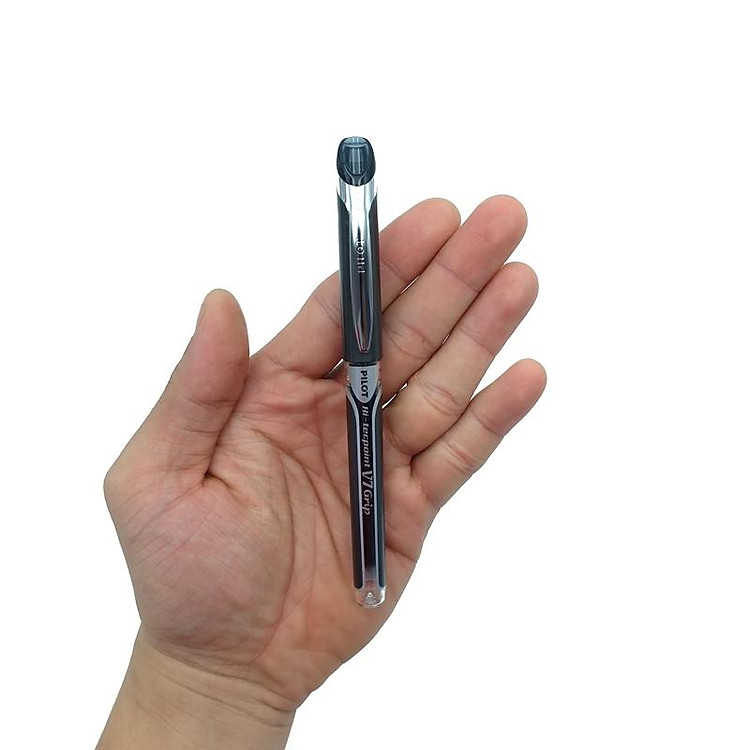 Bút Mực Nước Hi-Tech V7 Grip Pilot BXGPN-V7-B - Mực Đen - Ảnh 5