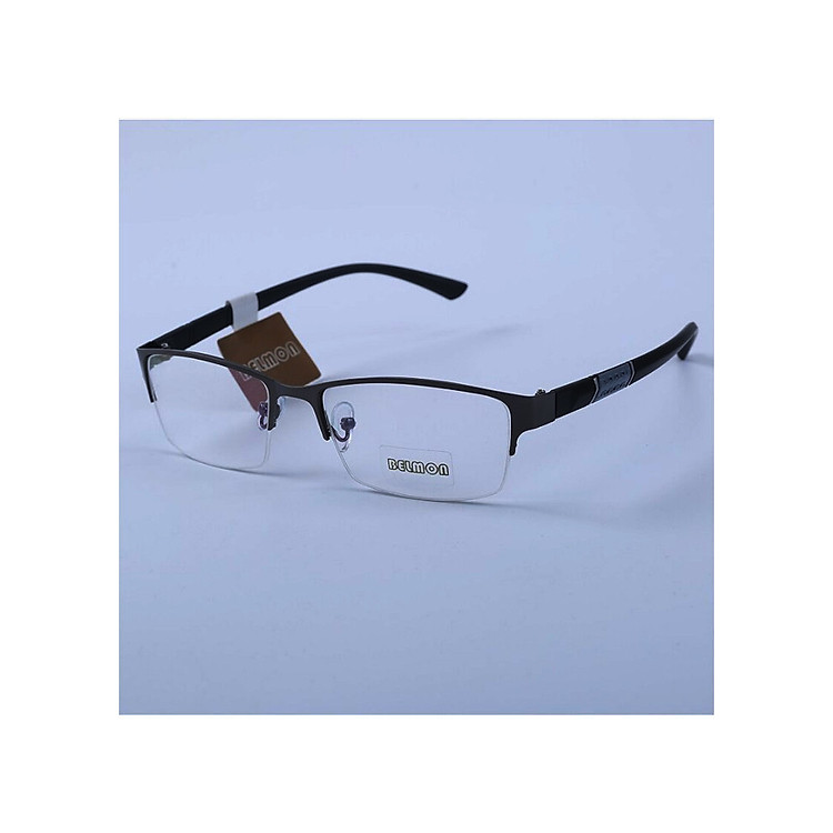 Gọng kính thay mắt cận viễn loạn nam giới nửa viền kiểu dáng thể thao nam tính