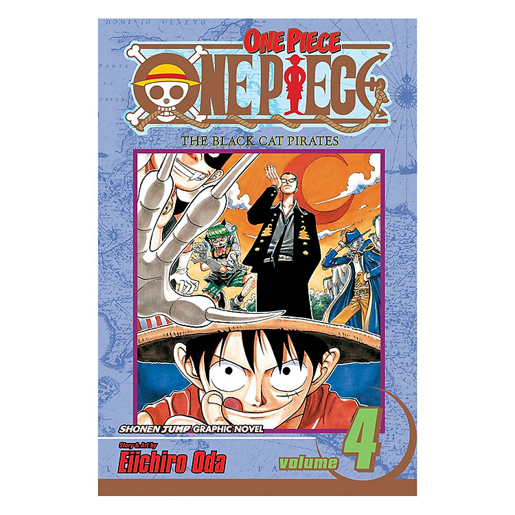 Sách One Piece 04 - Tiếng Anh