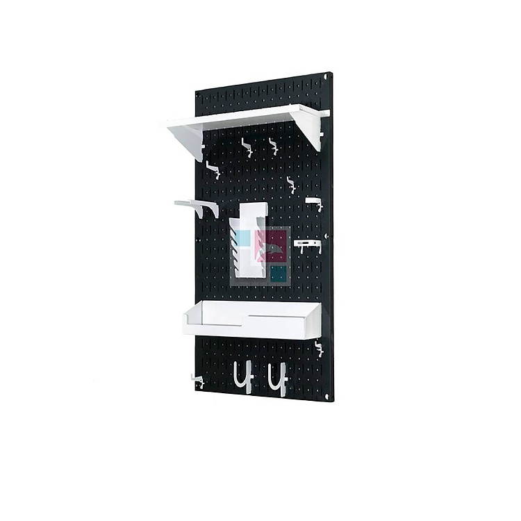 Bảng Treo Đồ Nghề Pegboard Cơ Khí SMLIFE S1 Black - Lưu Trữ Trưng Bày Dụng Cụ Sửa Chữa Thông Minh Dễ Tìm Kiếm