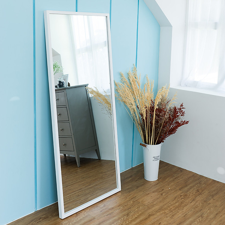 Gương Đứng Soi Toàn Thân Khung Gỗ OCHU - Mirror L - White