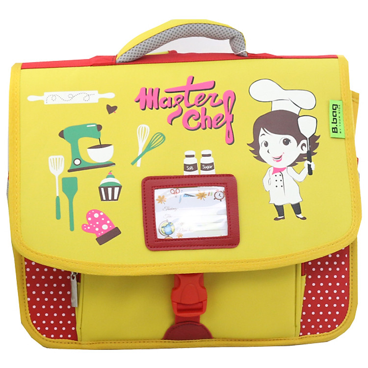 Cặp Học Sinh B.BAG Master Chef C-12-026 – Vàng (33.5 x 30 x 10.5 cm)