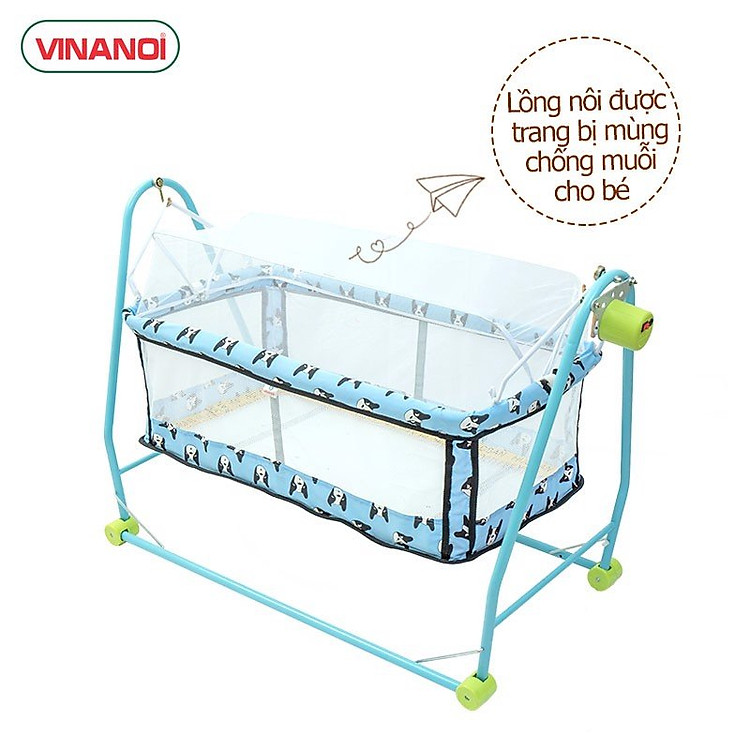 Nôi Võng Tự Động Đa Năng VINANOI Chính hãng Giá rẻ - Hình ảnh 4