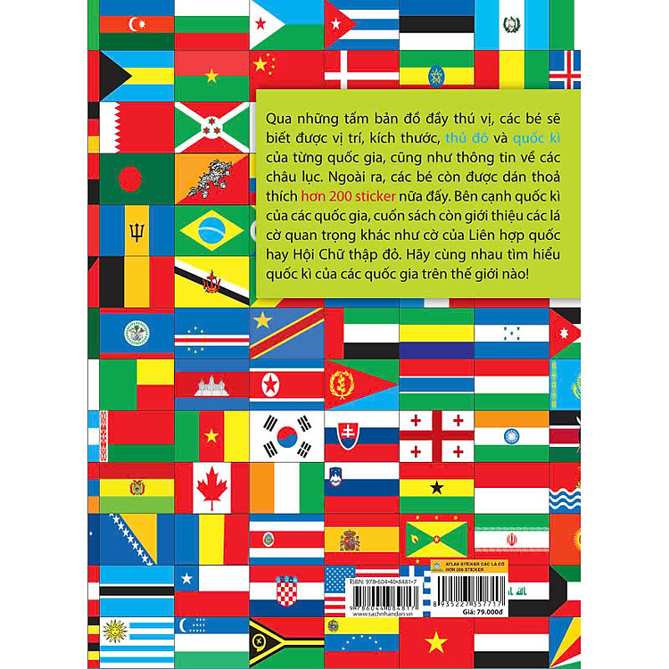 Atlas Sticker Các Lá Cờ - Hơn 200 Sticker - Ảnh 6