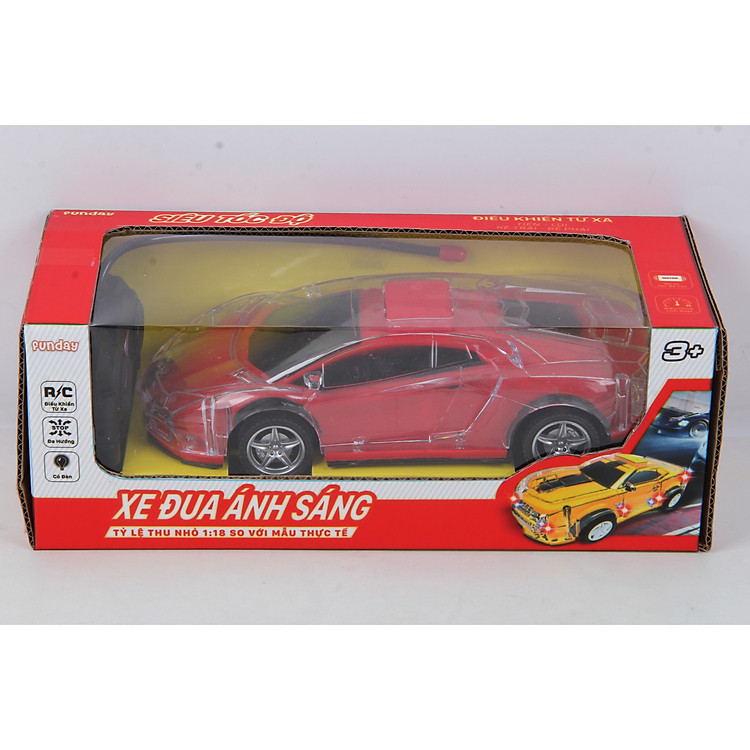 Đồ chơi trẻ em - Xe đua điều khiển từ xa có đèn FD-0001