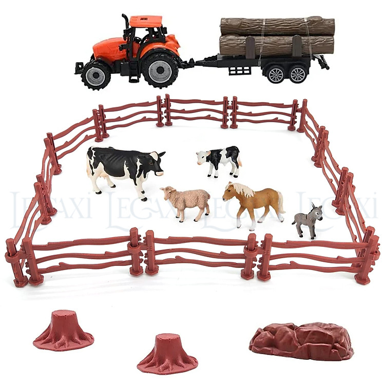 Set 14 hàng rào đồ chơi Legaxi Chính hãng Ưu đãi - Hình ảnh 4