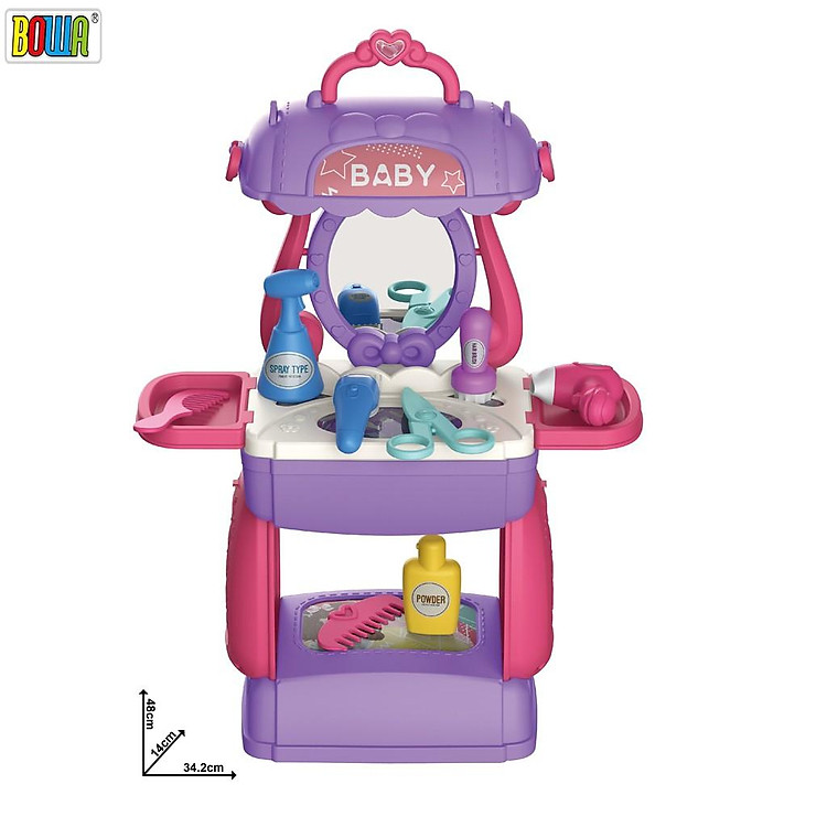 Mua Đồ chơi Cặp làm tóc 21 chi tiết Chính hãng Giá tốt - Hình ảnh 3