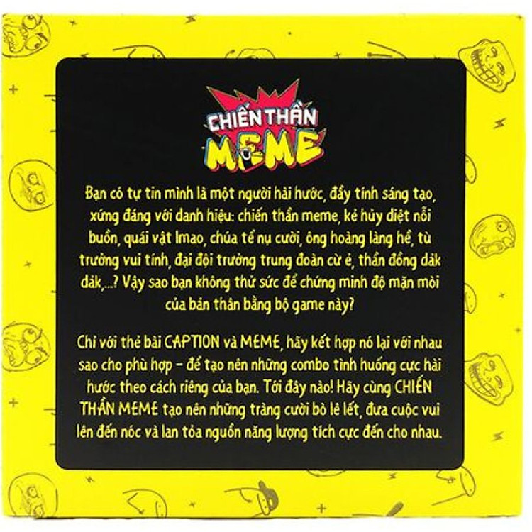 Boardgame Thẻ Bài Chiến Thần Meme - BGV Chính hãng Giá rẻ - Hình ảnh 5