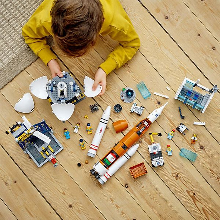 LEGO CITY Trạm Phóng Tên Lửa NASA Chính hãng Giá rẻ - Hình ảnh 4