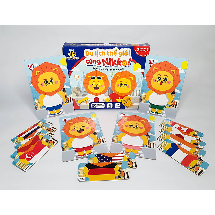 Đồ chơi trí tuệ Manabee - Khám phá thế giới Chính hãng Ưu đãi - Hình ảnh 3
