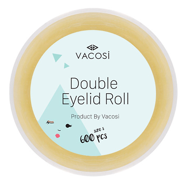 Cuộn Dán Mí 600 Miếng Vacosi Double Eyelid Roll