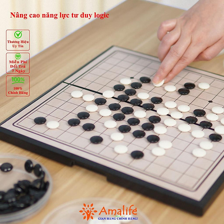 Bộ Cờ Vây Nam Châm 37x37cm Amalife Chính hãng Giá tốt - Hình ảnh 5