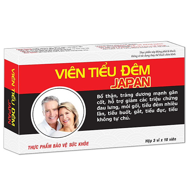 Thực phẩm chức năng hỗ trợ thận - Viên tiểu đêm Japan