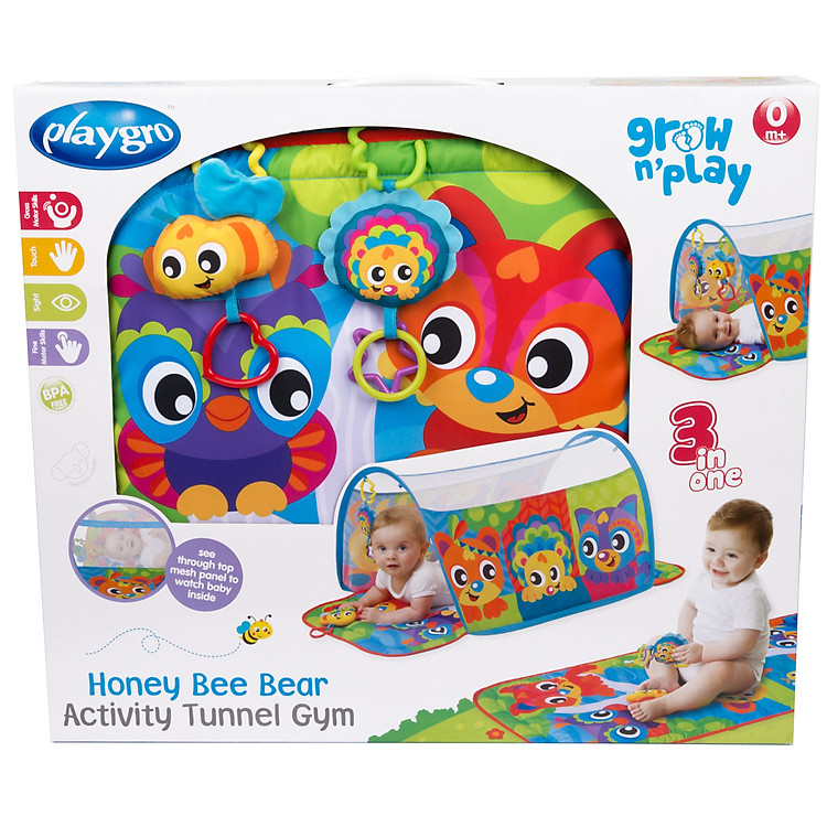 Thảm chơi đường hầm Playgro cho bé Chính hãng Giá rẻ - Hình ảnh 4