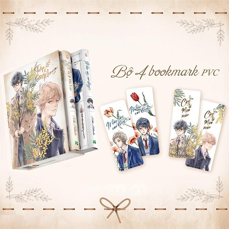 Boxset Tulip x Mimosa – Mầm Cây Xao Động + Cây Lá Mùa Xuân