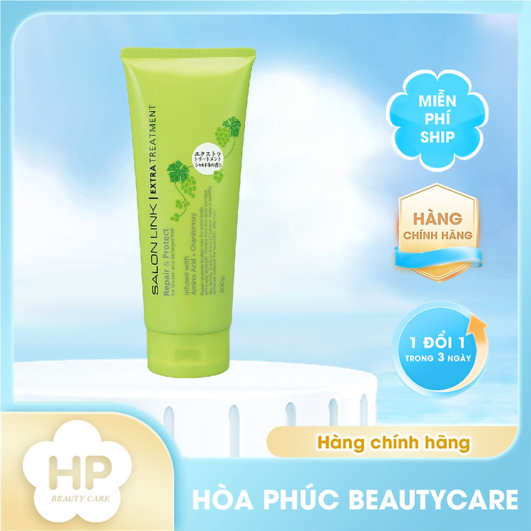 Kem Xả Ủ Phục Hồi Tóc Hư Tổn Salon Link Extra Treatment 300G