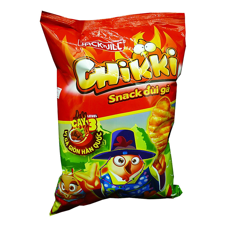 Snack Chikki Gà giòn Hàn Quốc Cay Jack'N Jill (38g)
