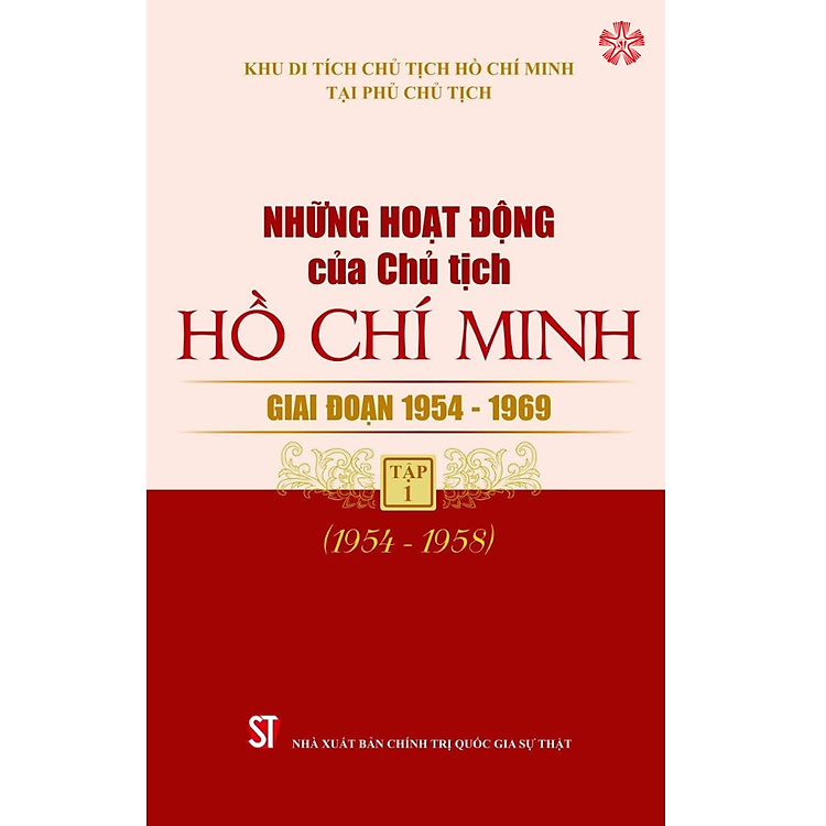 Những hoạt động của Chủ tịch Hồ Chí Minh giai đoạn 1954 – 1969, tập 1 (1954 – 1958)
