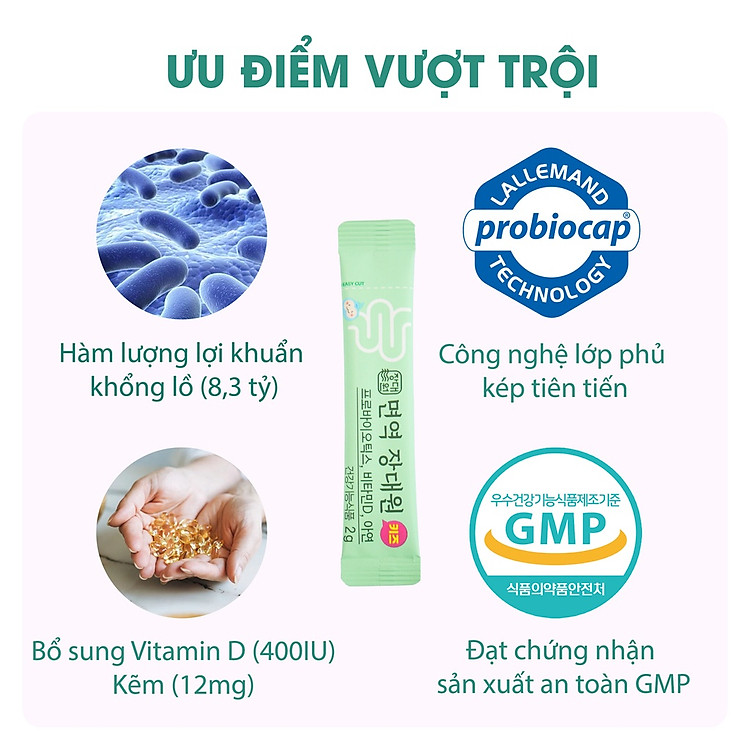 Nơi mua Men vi sinh miễn dịch Jang Daewon cho trẻ Hàng chuẩn Giá rẻ - Hình ảnh 4