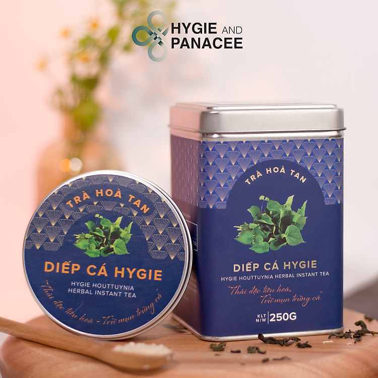 Trà hoà tan Diếp Cá thanh nhiệt mát gan 250gr