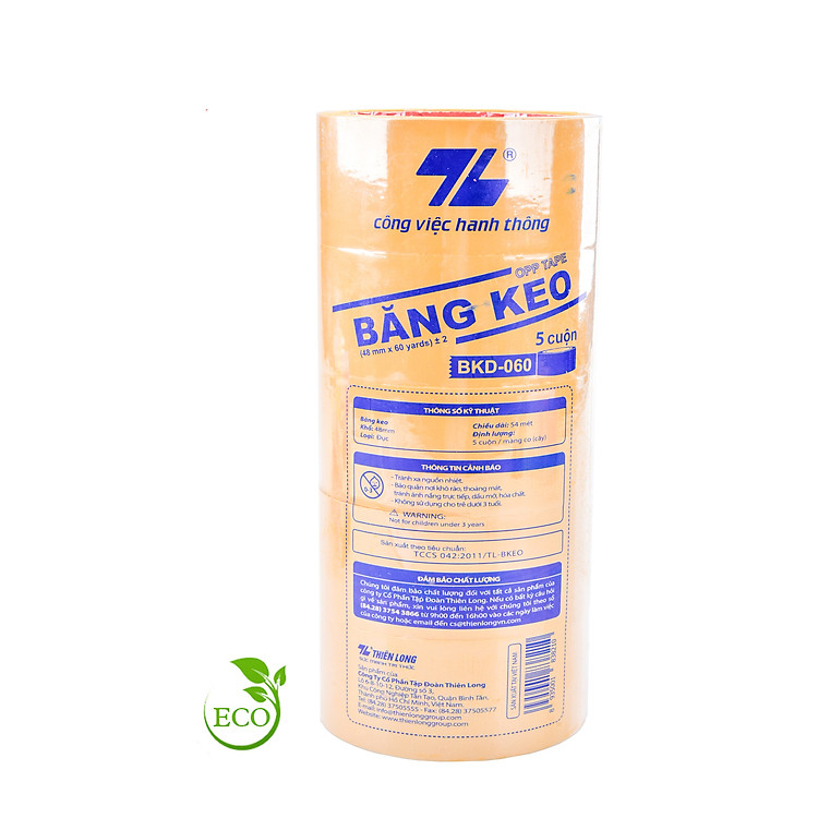 Băng Keo Đục 60 Yards Thiên Long BKD-060 (5 cuộn)