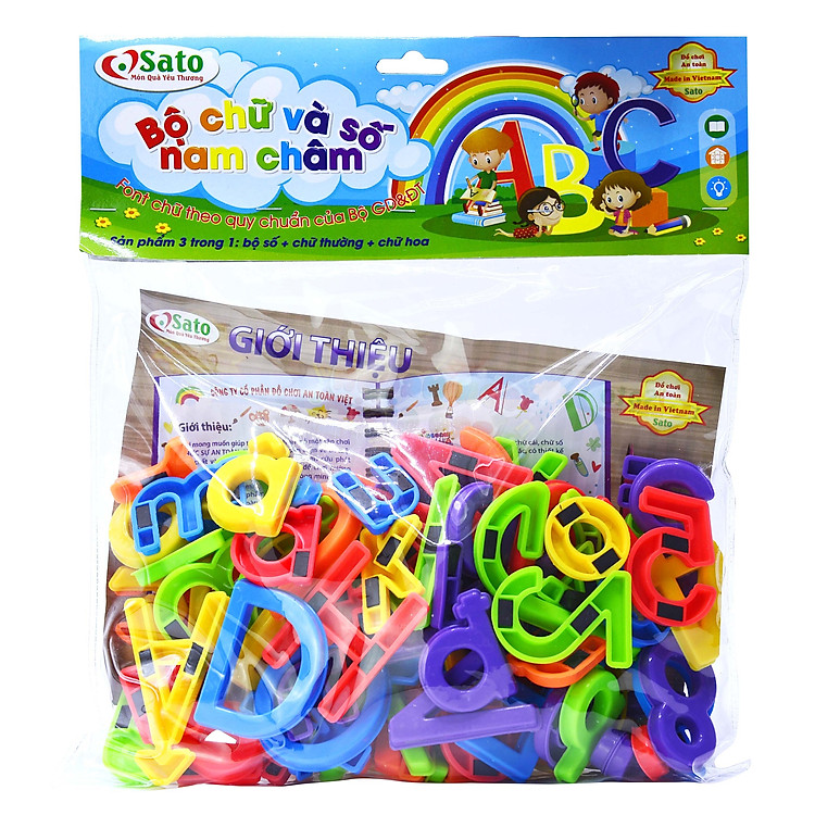 Mua Bộ Chữ Và Số Nam Châm SATO 96 Chính hãng Giá tốt - Hình ảnh 3