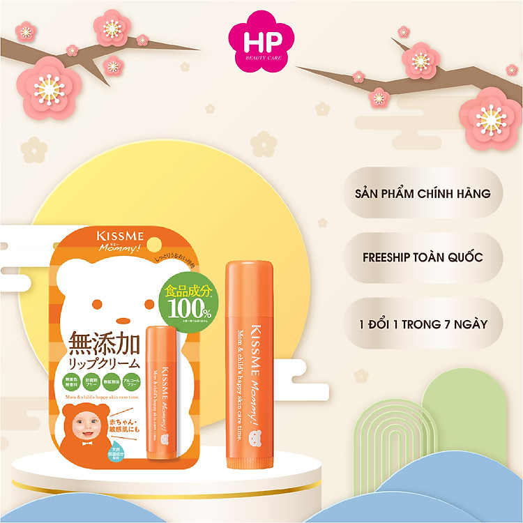 Kem Dưỡng Môi Kissme Mommy Cho Bé Chính hãng Giá rẻ