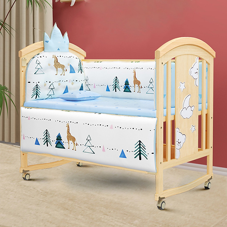 Nôi cũi thông minh và quây đệm sang trọng hoàng gia. Lắp đặt thành nhìu chế độ, chức năng cho bé. Sản xuất trực tiếp tại Việt Nam