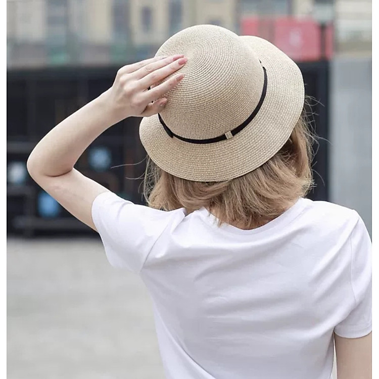 Nón rộng vành nữ Mũ rộng vành nữ đi biển DONA21042803