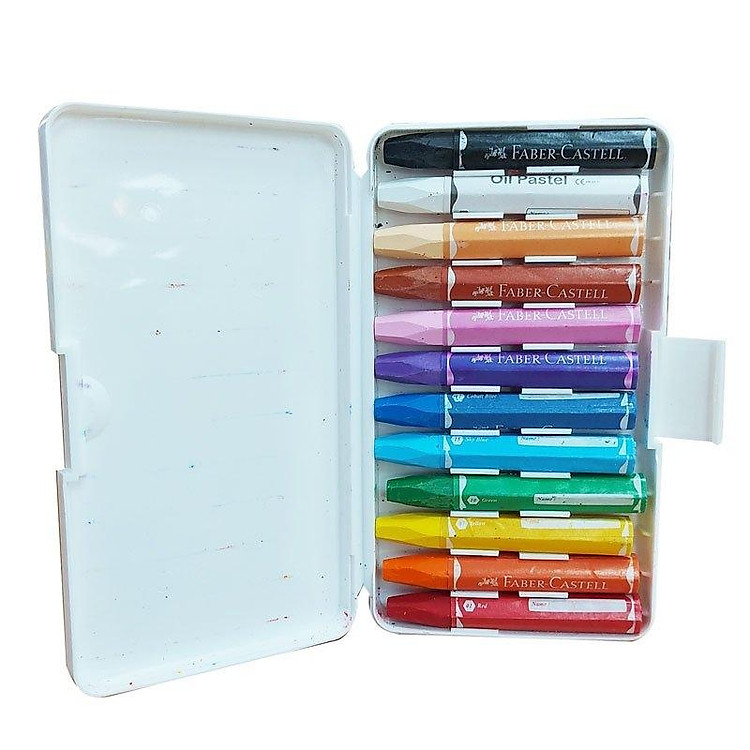 Bút Sáp Dầu Faber-Castell (12 màu) - Ảnh 3