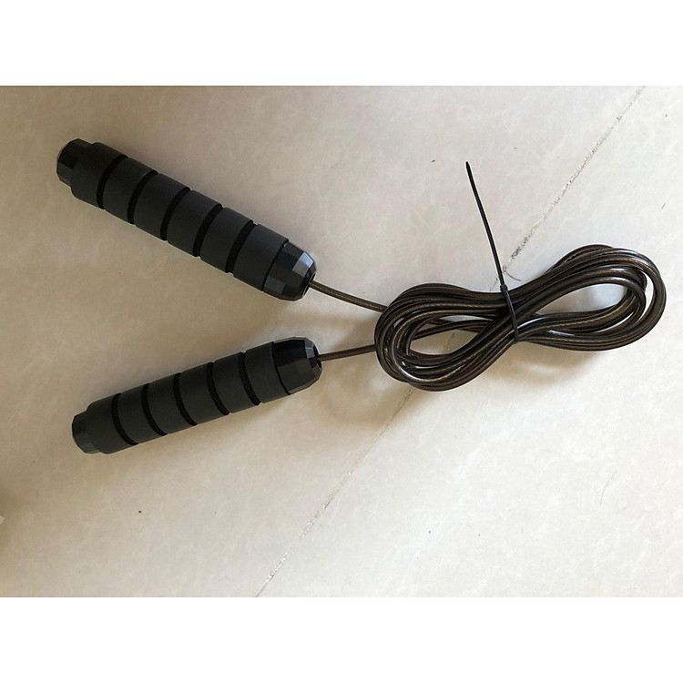 Bộ Nhảy Dây Tập Thể Dục Cao Cấp (Màu Đen)