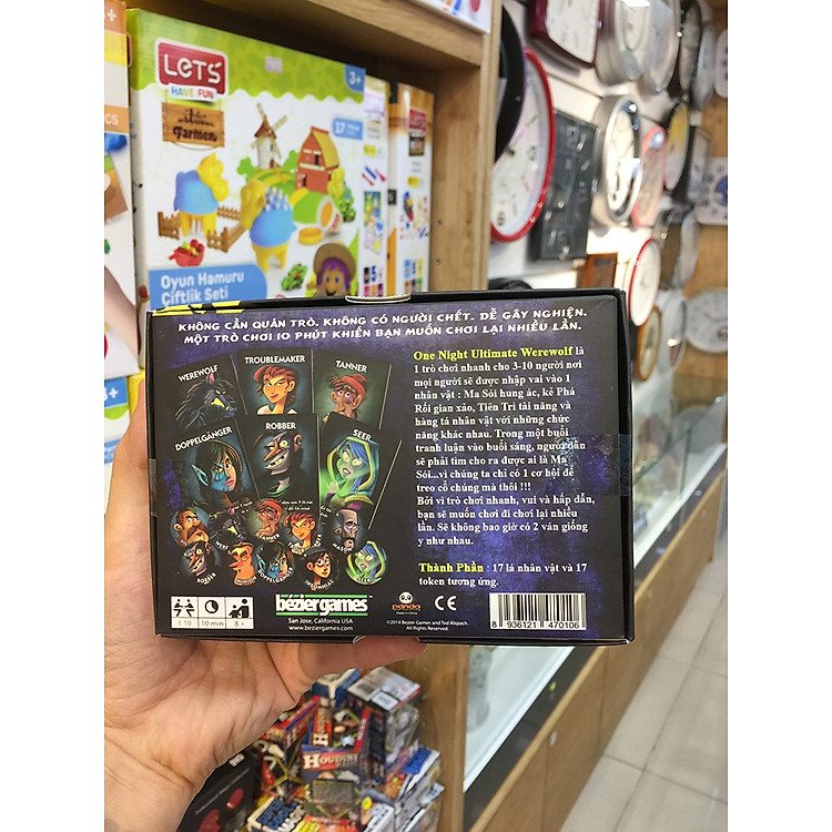 Thẻ sói One Night tại Fahasa Chính hãng Giá rẻ - Hình ảnh 2