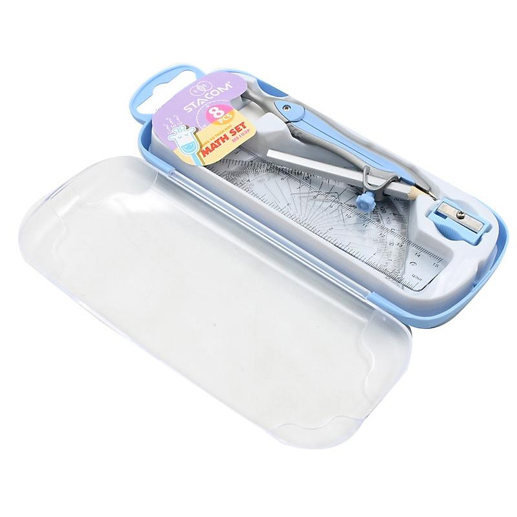 Bộ Dụng Cụ Học Sinh Stacom MS103P - Xanh Da Trời - Ảnh 3
