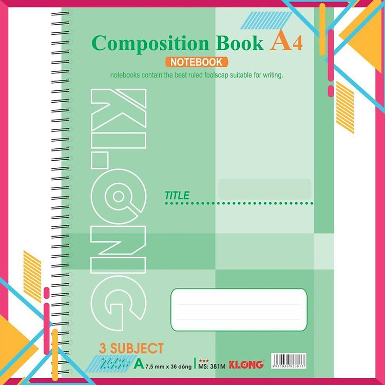 Sổ Lò Xo KLONG A4 (260 trang) - Ảnh 3