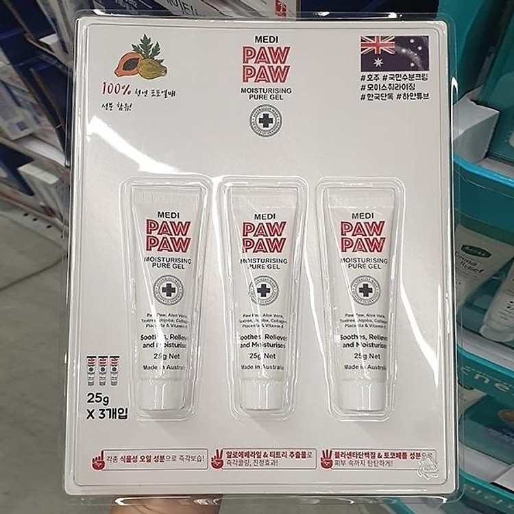 MEDIPAWPAW Moisturising Pure Gel 25g x 3P