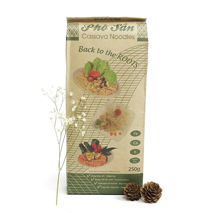 Phở sắn nguyên chất Caromi - Hỗ trợ giảm cân và tốt cho bệnh nhân tiểu đường