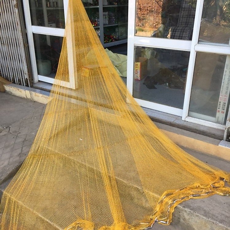 Chài dù tép bắt cá chài tép bung rộng 4m