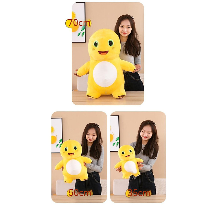 Thú nhồi bông khủng long vàng 40cm Chính hãng Tiết kiệm - Hình ảnh 4