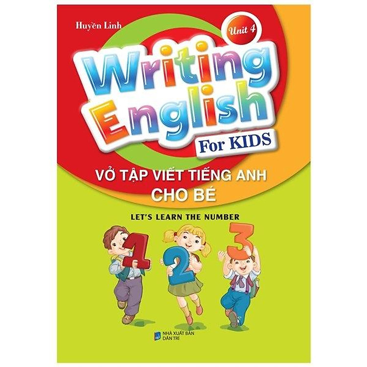 Vở Tập Viết Tiếng Anh Cho Bé – Tập 4
